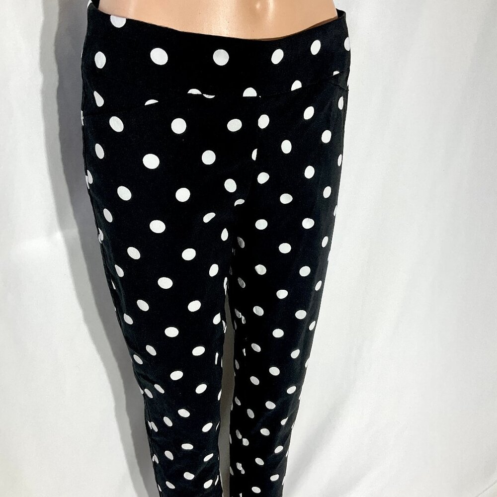 Black & White Polka Dots Sz 10 Pants Est. 1946